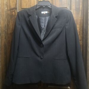 Calvin Klein Short Blazer Suit Jacket Ladies Black